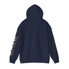 Load image into Gallery viewer, Gains Department Hoodie - Varsity Gym Sweatshirt with No Days Off Sleeve Print