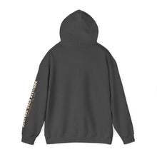 Load image into Gallery viewer, Summit Society Trail Crew Hoodie - Mountain Hiking Sweatshirt with Sleeve Print
