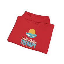 Load image into Gallery viewer, Salt Water Therapy Hoodie - Ocean Waves & Sunset Surf Sweatshirt