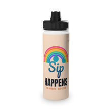 Load image into Gallery viewer, Sip Happens Rainbow Hydration Stainless Steel Water Bottle