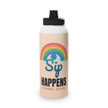 Load image into Gallery viewer, Sip Happens Rainbow Hydration Stainless Steel Water Bottle