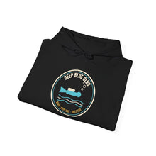 Load image into Gallery viewer, Deep Blue Club Hoodie - Scuba Diver Badge Ocean Sweatshirt