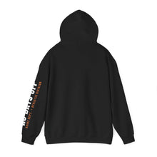 Load image into Gallery viewer, Gains Department Hoodie - Varsity Gym Sweatshirt with No Days Off Sleeve Print