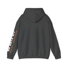 Load image into Gallery viewer, Gains Department Hoodie - Varsity Gym Sweatshirt with No Days Off Sleeve Print