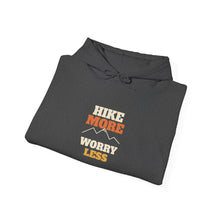 Load image into Gallery viewer, Hike More Worry Less Hoodie - Mountain Hiking Hoodie