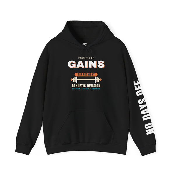 Gains Department Hoodie