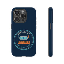 Load image into Gallery viewer, Dive Crew Phone Case - Bubbles Up Scuba Tough Case