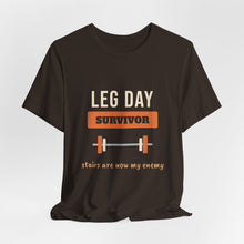 Load image into Gallery viewer, Leg Day Survivor Tee