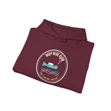 Load image into Gallery viewer, Deep Blue Club Hoodie - Scuba Diver Badge Ocean Sweatshirt