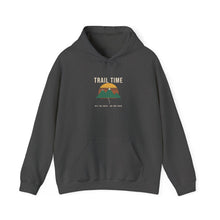 Load image into Gallery viewer, Trail Time Hoodie - Retro Sunset Mountain Hiking Hoodie
