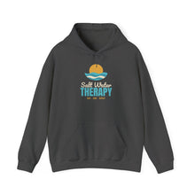 Load image into Gallery viewer, Salt Water Therapy Hoodie - Ocean Waves &amp; Sunset Surf Sweatshirt