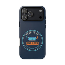 Load image into Gallery viewer, Dive Crew Phone Case - Bubbles Up Scuba Tough Case