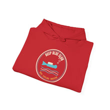 Load image into Gallery viewer, Deep Blue Club Hoodie - Scuba Diver Badge Ocean Sweatshirt