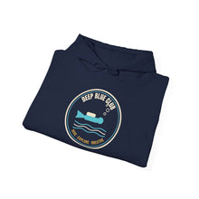 Load image into Gallery viewer, Deep Blue Club Hoodie - Scuba Diver Badge Ocean Sweatshirt