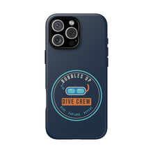 Load image into Gallery viewer, Dive Crew Phone Case - Bubbles Up Scuba Tough Case