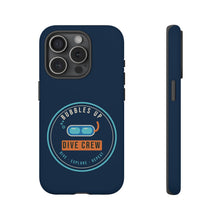 Load image into Gallery viewer, Dive Crew Phone Case - Bubbles Up Scuba Tough Case
