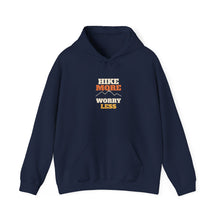 Load image into Gallery viewer, Hike More Worry Less Hoodie - Mountain Hiking Hoodie