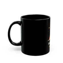 Load image into Gallery viewer, Sleeps Better in a Tent Mug - Funny Camping Black Coffee Mug