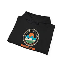 Load image into Gallery viewer, Summit Society Trail Crew Hoodie - Mountain Hiking Sweatshirt with Sleeve Print