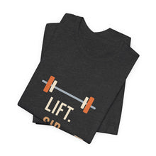 Load image into Gallery viewer, Lift. Sip. Repeat. Tee