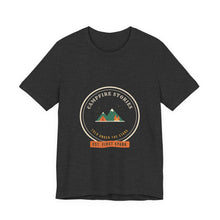 Load image into Gallery viewer, Campfire Stories Tee - Retro Camping Badge T-Shirt