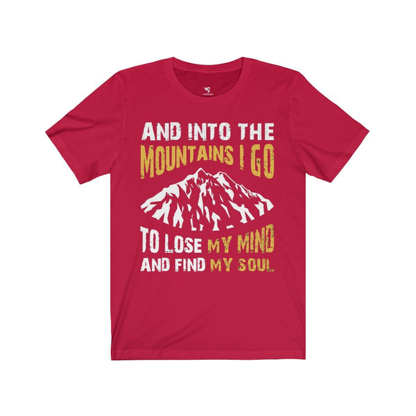 Mountain Hiking Design T-shirt - Sportifiers.com