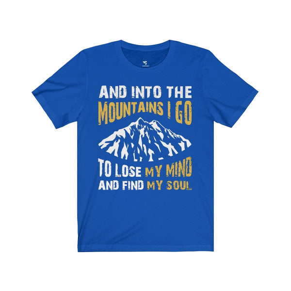 Mountain Hiking Design T-shirt - Sportifiers.com